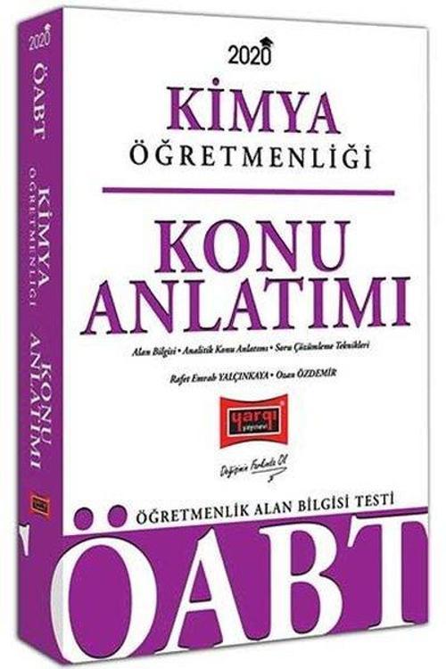 Yargı Yayınları 2020 ÖABT Kimya Öğretmenliği Konu Anlatımı