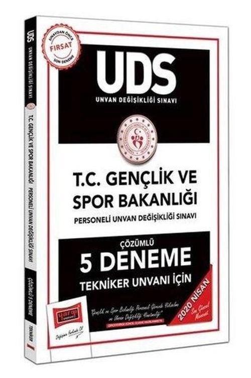 Yargı Yayınları 2020 Uds T.C. Gençlik Ve Spor Bakanlığı Tekniker Unvanı İçin Çözümlü 5 Deneme