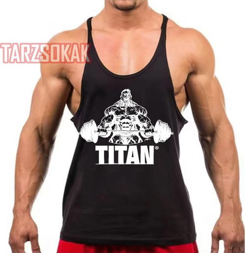 Gym Tank Top Fitness Sporcu Atleti GYM36