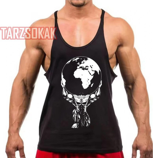 Gym Tank Top Fitness Sporcu Atleti GYM39