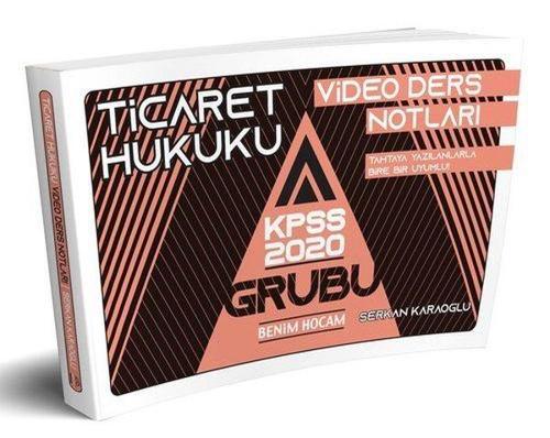 Benim Hocam Yayınları KPSS A Grubu Ticaret Hukuku Video Ders Notları