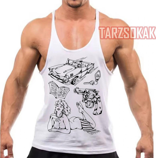 Gym Tank Top Fitness Sporcu Atleti GYM54