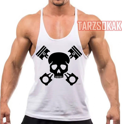 Gym Tank Top Fitness Sporcu Atleti GYM71