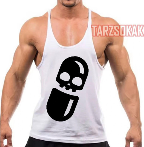 Gym Tank Top Fitness Sporcu Atleti GYM8