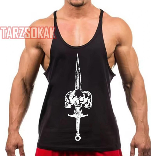 Gym Tank Top Fitness Sporcu Atleti GYM9
