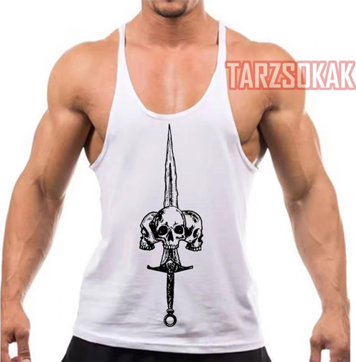 Gym Tank Top Fitness Sporcu Atleti GYM9