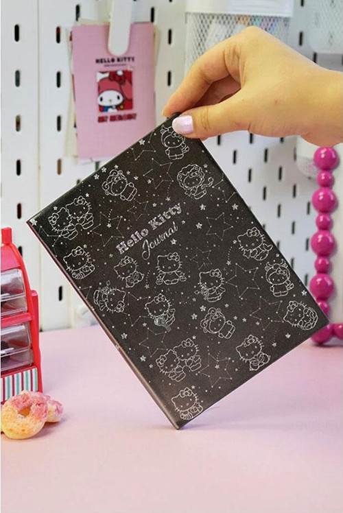 Victoria's Journals Hello Kitty Smyth Flexy Esnek Kapak 13x18 80 Yaprak Çizgili Defter 525-1933
