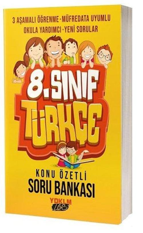 Yediiklim Yayınları 8.Sınıf LGS Türkçe Konu Özetli Soru Bankası