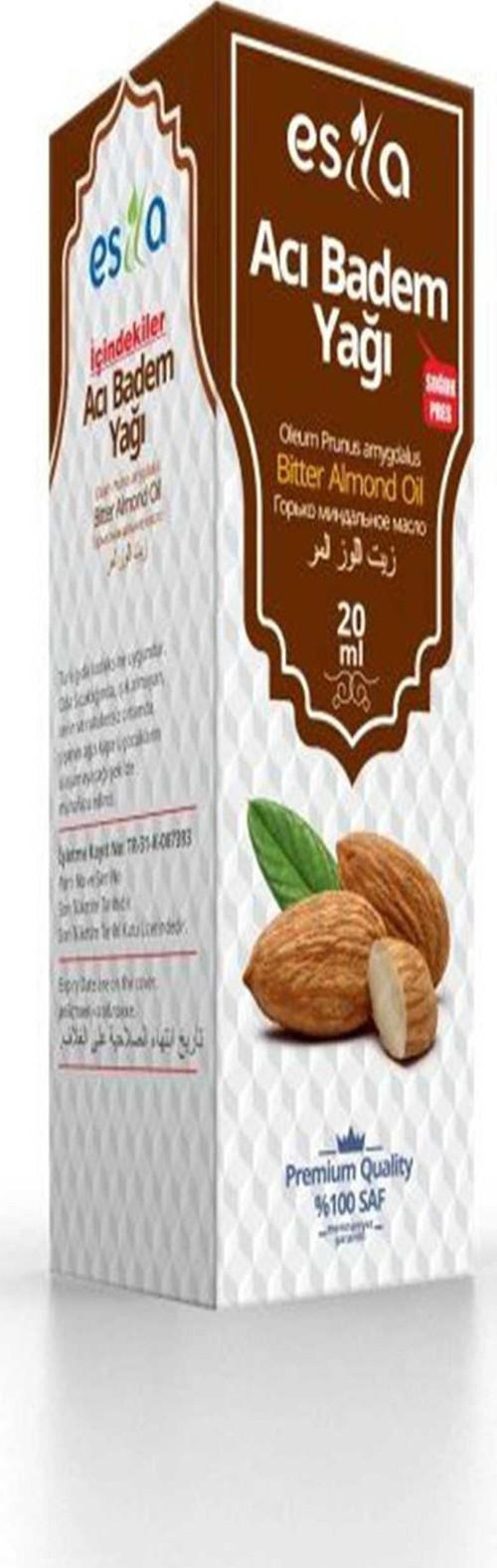Acı Badem Yağı 20 Ml.