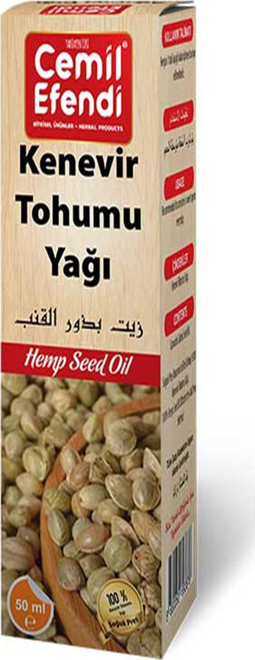 Kenevir Tohumu Yağ 50 Ml.