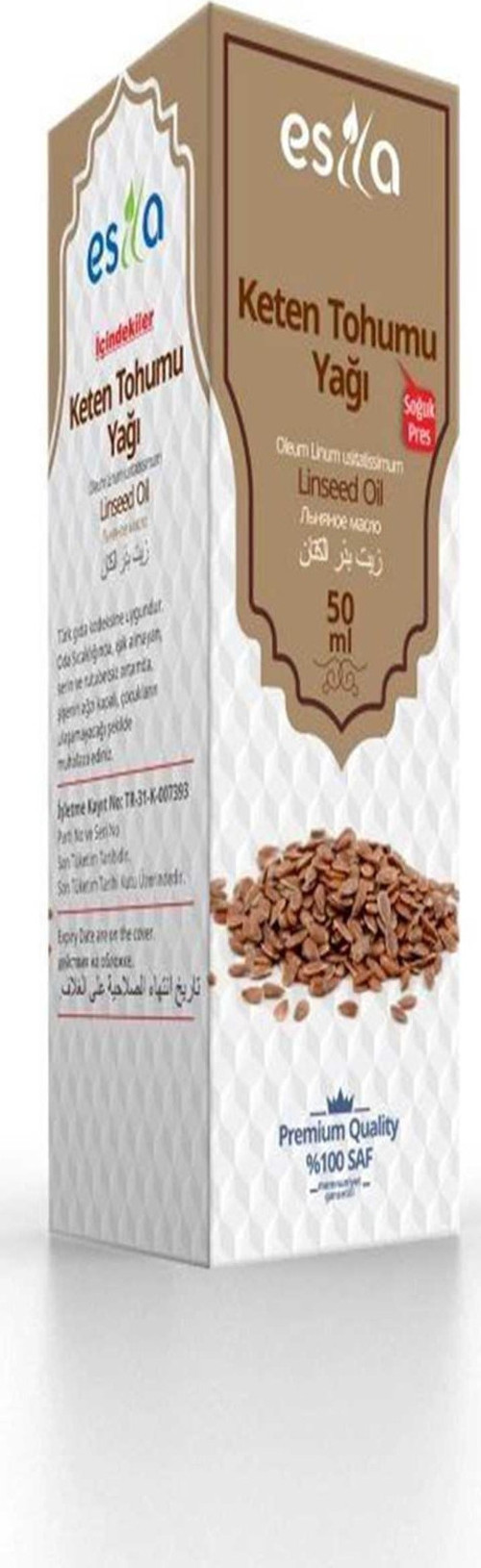 Keten Tohumu Yağı 50 Ml.