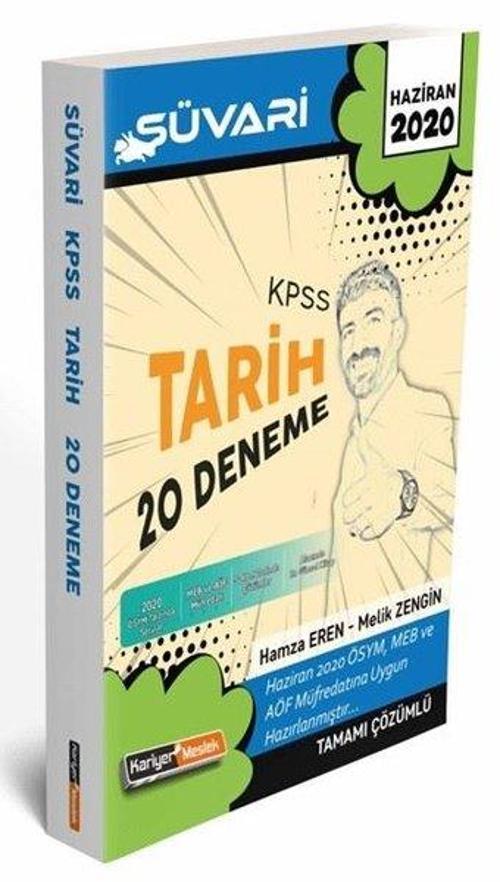 Kariyer Meslek 2020 KPSS Süvari Tarih Tamamı Çözümlü 20 Deneme