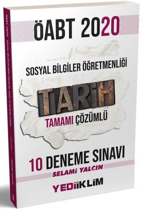2020 ÖABT Sosyal Bilgiler Öğretmenliği Tamamı Çözümlü 10 Deneme Sınavı