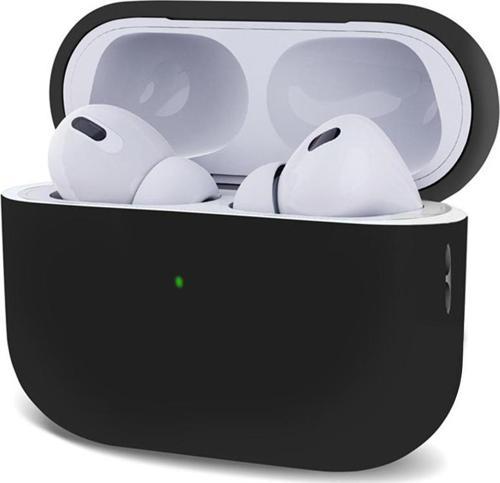 AirPods Pro 2.Nesil Kılıf Mat Silikon Siyah