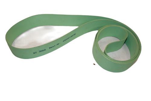 Siegling GG 20E-20 40mm x 2070mm Yeşil düz konveyör kayışı Endüstriyel Kullanım