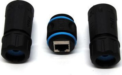 BN-OUT-S6A-PX IP68 CAT6A SFP RJ45 to RJ45 Patch Cord Uzatmak İçin Dış Mekan Couper