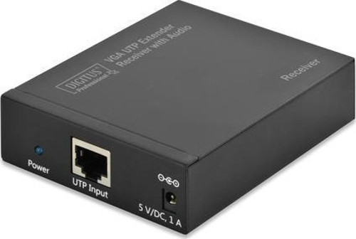 Digitus DS-53450 1 Port VGA SES 1 Port RJ45 Alıcı VGA Sinyal Uzatma Cihazı