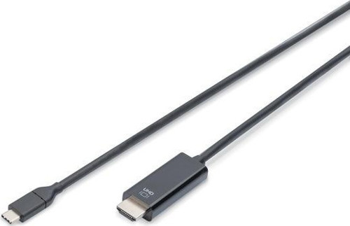 Digitus AK-300330-050-S 5 Mt USB Type C to HDMI 4K 60Hz 18Gb Altınn Uçlu Görüntü Kablosu