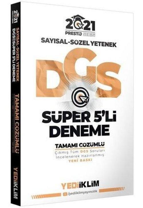 2021 Prestij Serisi DGS Tamamı Çözümlü Süper 5 Deneme
