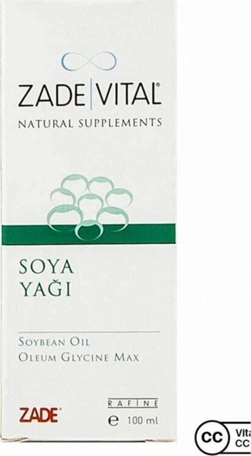 ZADE VITAL SOYA YAĞI CAM ŞİŞE, SOYA YAĞI İÇEREN TAKVİYE EDİCİ GIDA 100ml şişe