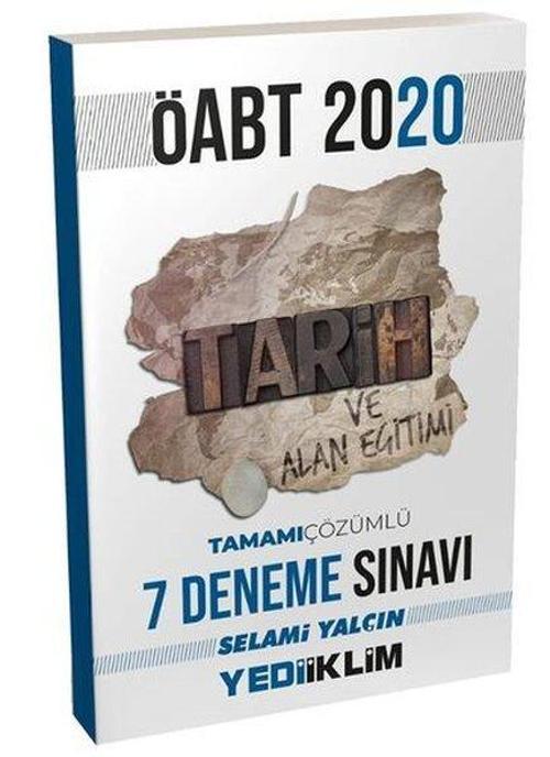 2020 KPSS ÖABT Tarih Ve Alan Eğitimi Tamamı Çözümlü 7 Deneme Sınavı