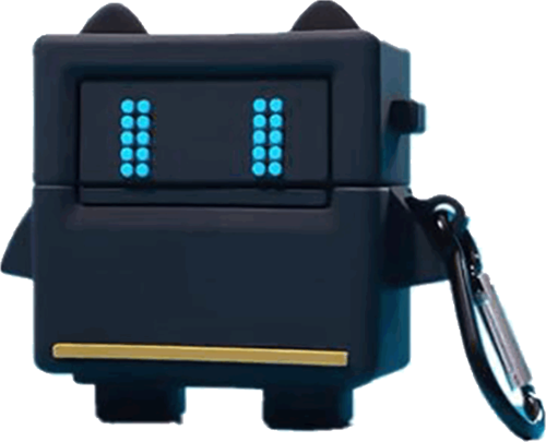 E2M AIRPODS 3 KILIF ROBO FLAT SİYAH