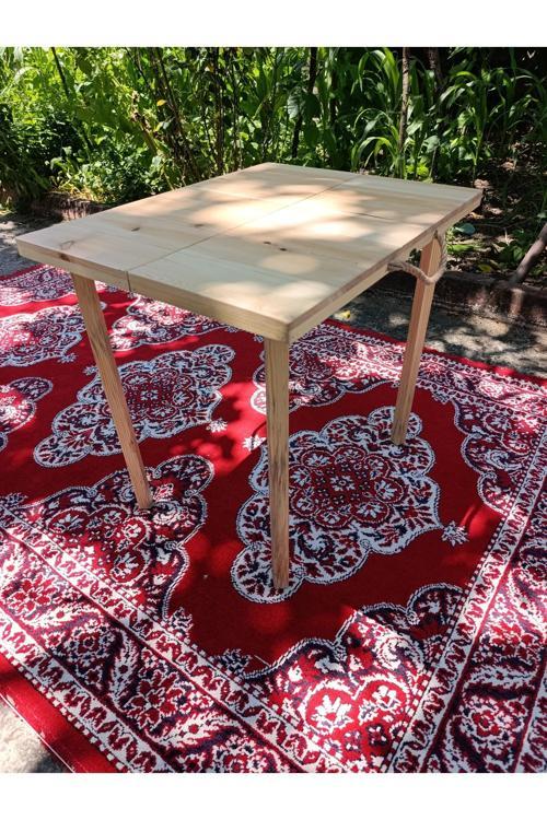 Katlanır Piknik Masası 65X50 Cm Yükseklik 60 Cm
