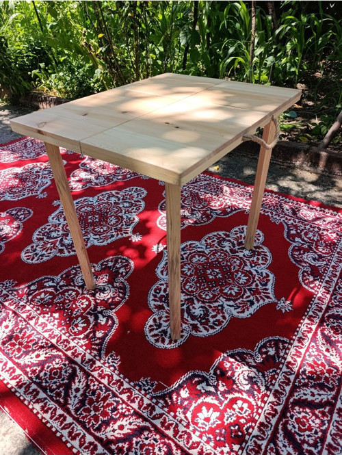 Katlanır Piknik Masası 65X50 Cm Yükseklik 60 Cm