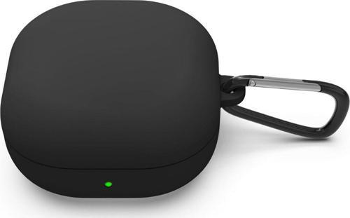 Samsung Galaxy Buds 2 Mat Silikon Kılıf Siyah