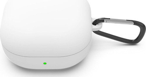 Samsung Galaxy Buds 2 Mat Silikon Kılıf Beyaz