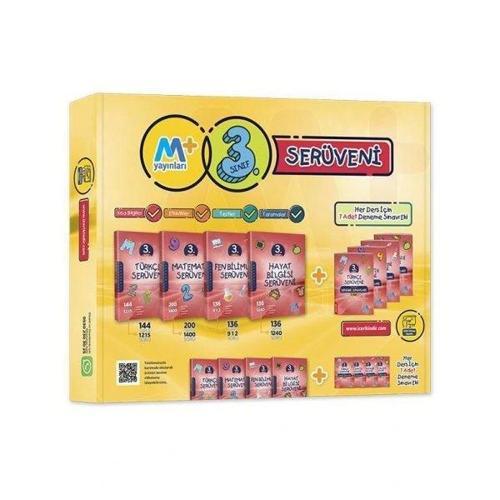 3.Sınıf Serüven Seti (Türkçe-Matematik-Hayat Bilgisi-Fen Bilimleri)