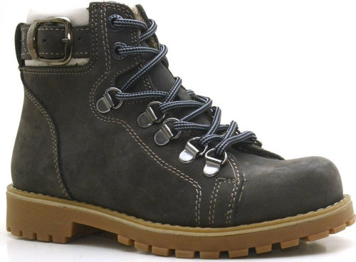Griffon Hakiki Deri Fermuarlı Kışlık Unisex Çocuk Bot