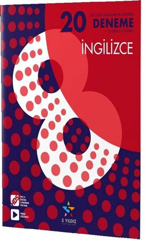 8.Sınıf LGS İngilizce 20'li Deneme