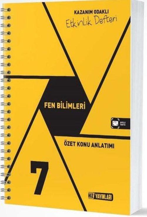 7. Sınıf Fen Bilimleri Etkinlik Defteri - Özet Konu Anlatımı