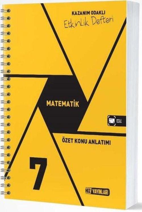 7. Sınıf Matematik Etkinlik Defteri - Özet Konu Anlatımı