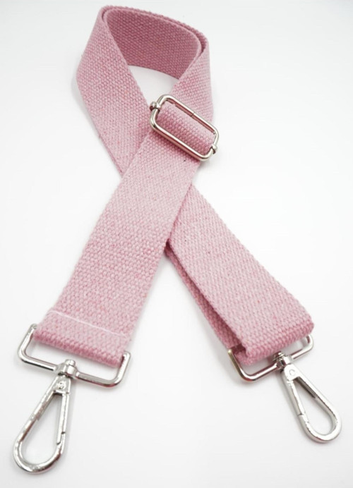 Mute Bag Pink Pembe Ayarlanabilir Çanta Sapı Pembe (Pamuk) 110 Cm G:4 Cm