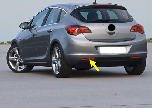 Opel Astra J HB 2010-2011-2012 Sol Arka Tampon Reflektörü 13262017