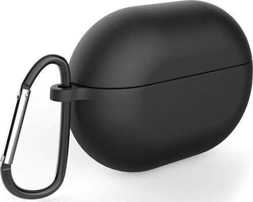 Huawei FreeBuds Pro Mat Silikon Kılıf Siyah