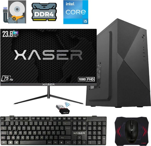 Xsr1224 i5 14600K 16GB Ram 512GB SSD 23.8" Monitör Ultra Performanslı Ofis Bilgisayarı