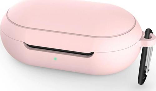 Samsung Galaxy Buds Plus Mat Silikon Kılıf Rose Gold
