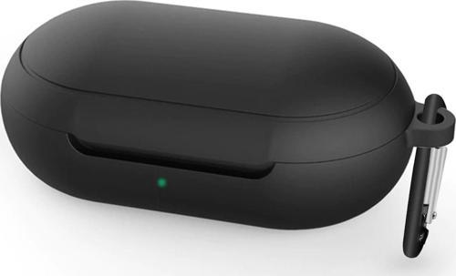 Samsung Galaxy Buds Mat Silikon Kılıf Siyah