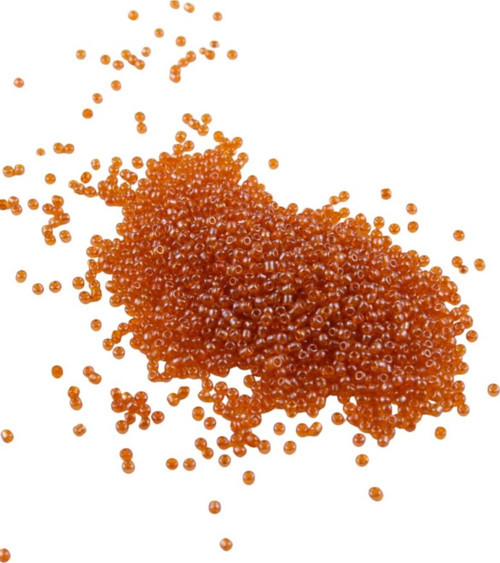 08 Kum Turuncu Boncuk 3 Mm (100 Gr 6000 Adet)