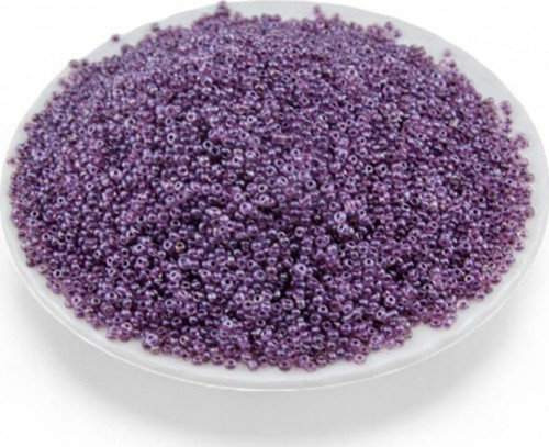 İçten Boyalı Mürdüm (11/0) 2 Mm Kum Boncuğu 100 Gr