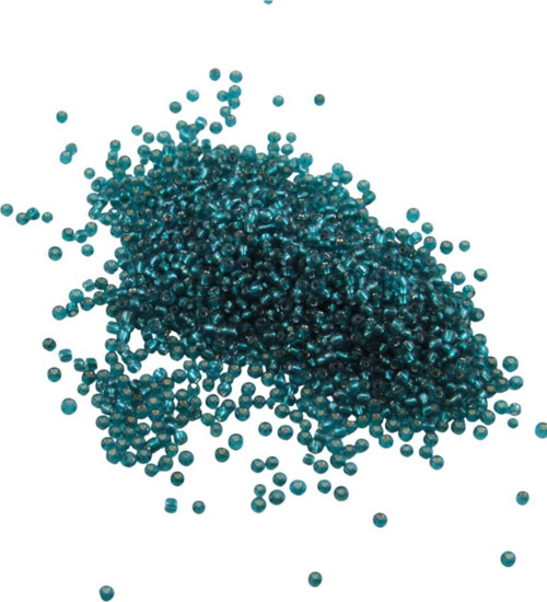 08 Kum Boncuk Kristal Petrol 3 Mm (100 Gr 6000 Adet)