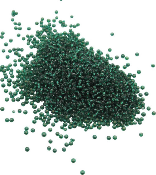 08 Kum Boncuk Haki Yeşil 3 Mm (100 Gr 6000 Adet)