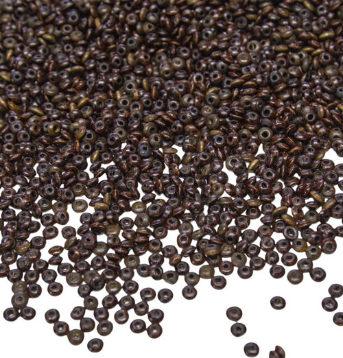 6 Mm Aladdin Kahve Rengi Orta Boy Mercimek Ahşap Boncuk 50 Gr