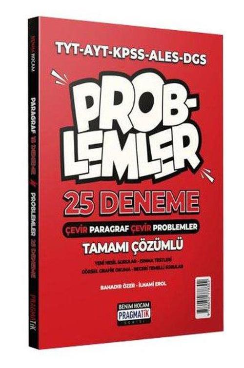 2021 Tüm Sınavlar İçin Çevir Problemler 25 Deneme Çevir Paragraf 15 Deneme Pragmatik Serisi