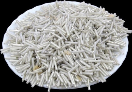 Eskitme Gümüş Boru 12 Mm Boncuk 45 Gr