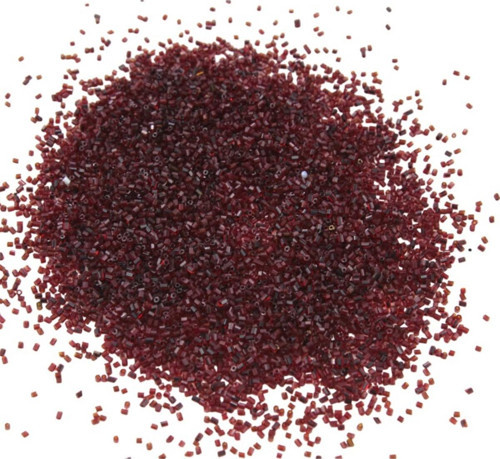 Kesme Boncuk İki Renk Karışık Bordo Kahve 2X1,5 Mm (100 Gr 4000 Adet)
