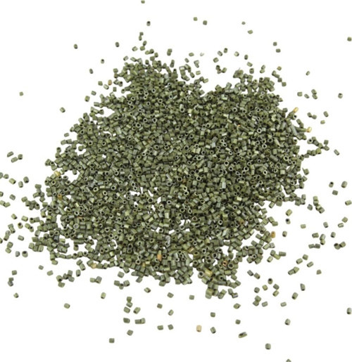 Kesme Boncuk Kaplama Açık Yeşil 2X1,5 Mm (100 Gr 4000 Adet)
